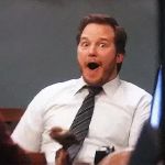 Andy Dwyer Excited meme template