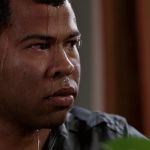 Sweating Jordan Peele meme template
