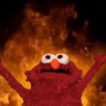 Elmo burn meme template
