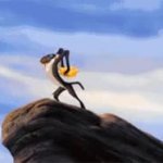 Lion king yeet meme template