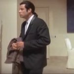 Where's Hunter Travolta meme template
