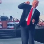 trump dancing meme template