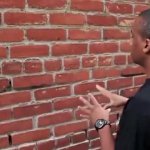Talking to Brick Wall meme template