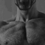 moving giga chad meme template