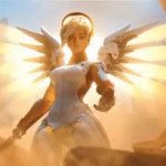 Mercy Saves a Person meme template