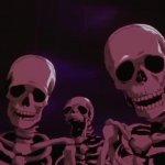 Berserk Skeletons Staring Animated meme template
