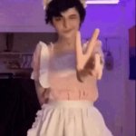 Femboy moment meme template