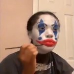 Clown Makeup slander meme template