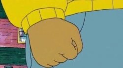 Arthur Fist meme template