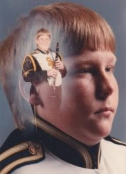 PTSD Clarinet Boy meme template