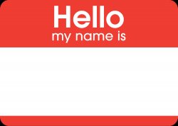 Hello My Name Is meme template