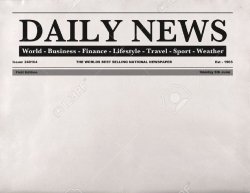newspaper meme template