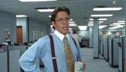 Office Space Bill Lumbergh meme template