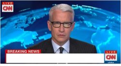 CNN Breaking News Anderson Cooper meme template