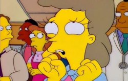 simpsons alguien quiere pensar en los niños meme template