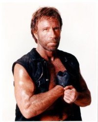 Chuck Norris Flex meme template