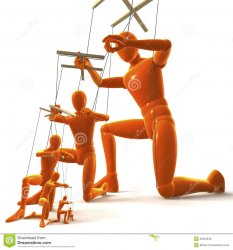 Puppet hierarchy meme template