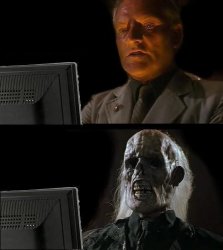 I'll Just Wait Here meme template