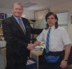 the office congratulations meme template
