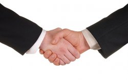 Business Handshake meme template