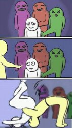 problems stress pain meme template