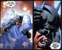 Batman don't leave me meme template