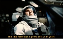 This Little Manuever is Gonna Cost us 51 Years meme template