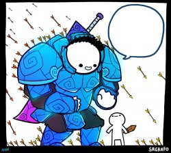 Wholesome Protector meme template
