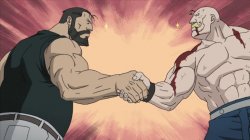 Manly Handshake meme template