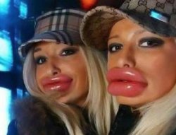 Duck Face Chicks meme template