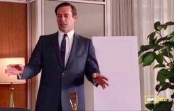 Don Draper Whiteboard meme template
