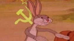 Soviet Bugs Bunny meme template