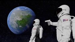 astronaut meme always has been template meme template