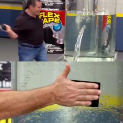 water tank leaking fix meme template