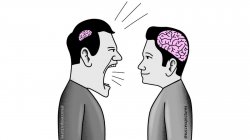 small brain yelling at big brain meme template