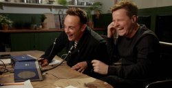 Ant and Dec laughing meme template