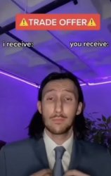 You recieve I recieve meme template