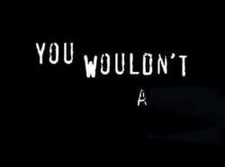 You wouldn’t X a Y meme template