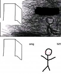 OMG hi meme template