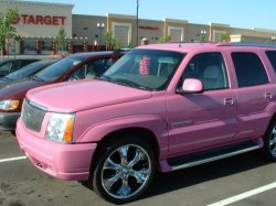 Pink Escalade meme template