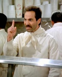 soup nazi meme template