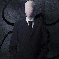 Slenderman meme template