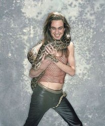 Fabulous Frank And His Snake meme template