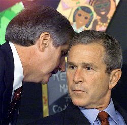 Bush Learning About 9/11 meme template