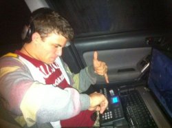 DoucheBag DJ meme template