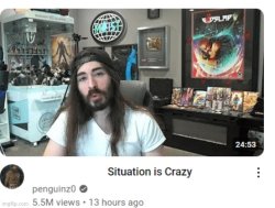 X situation is crazy meme template