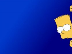 Bart Simpson Peeking meme template
