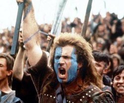 braveheart freedom meme template