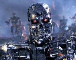 Terminator Robot T-800 meme template