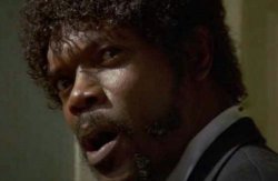 Samuel Jackson Glance meme template